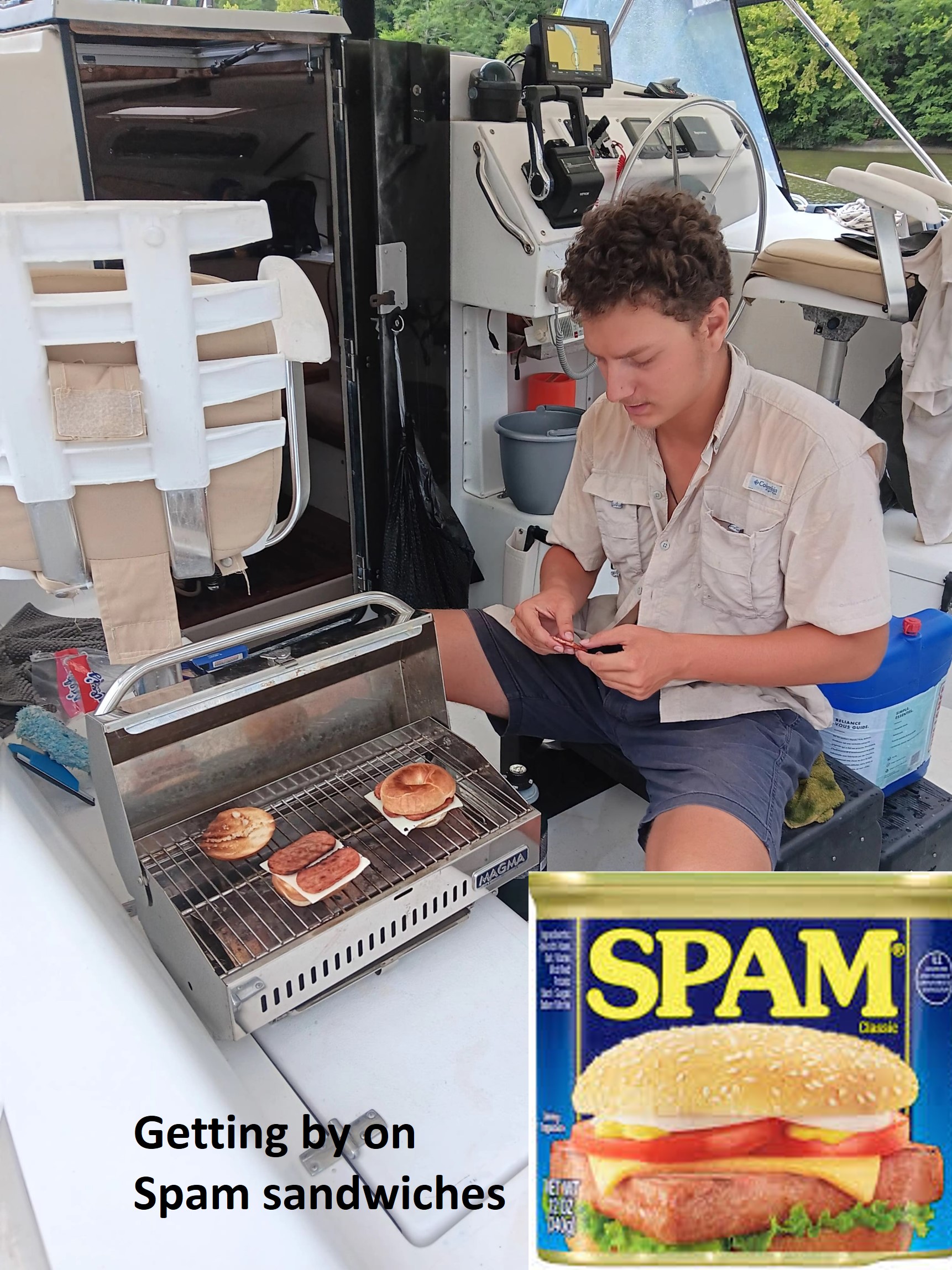 Gettin By On Spam